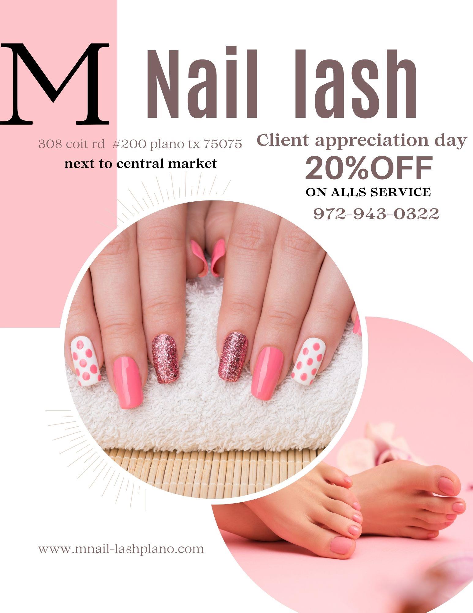 M NAIL AND LASH