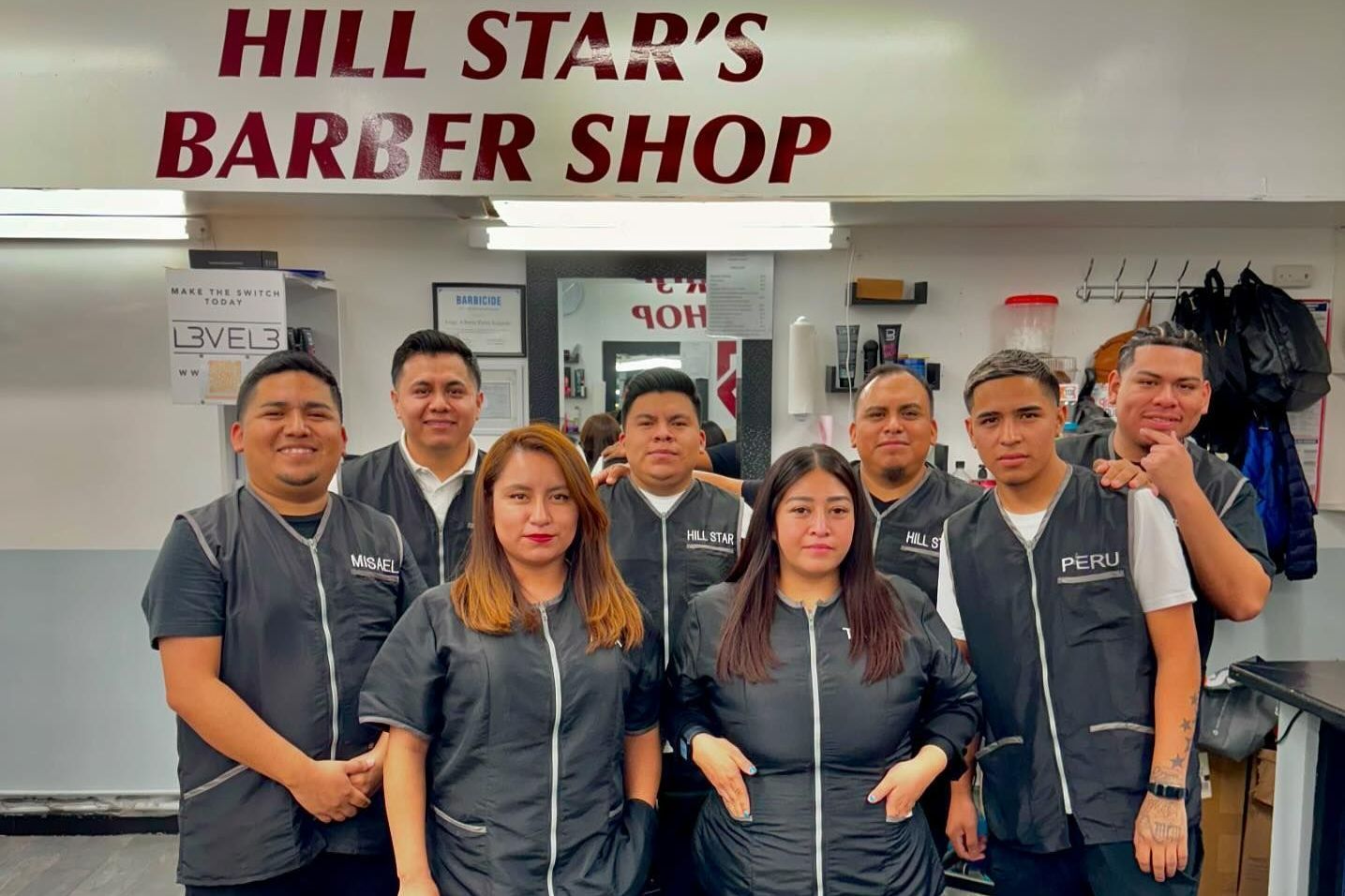 HILL STAR'S BARBER SHOP