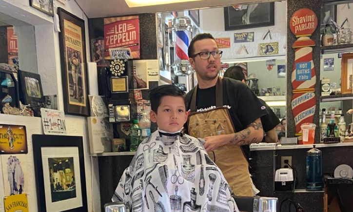 AD the Barber(Burlingame CA.)